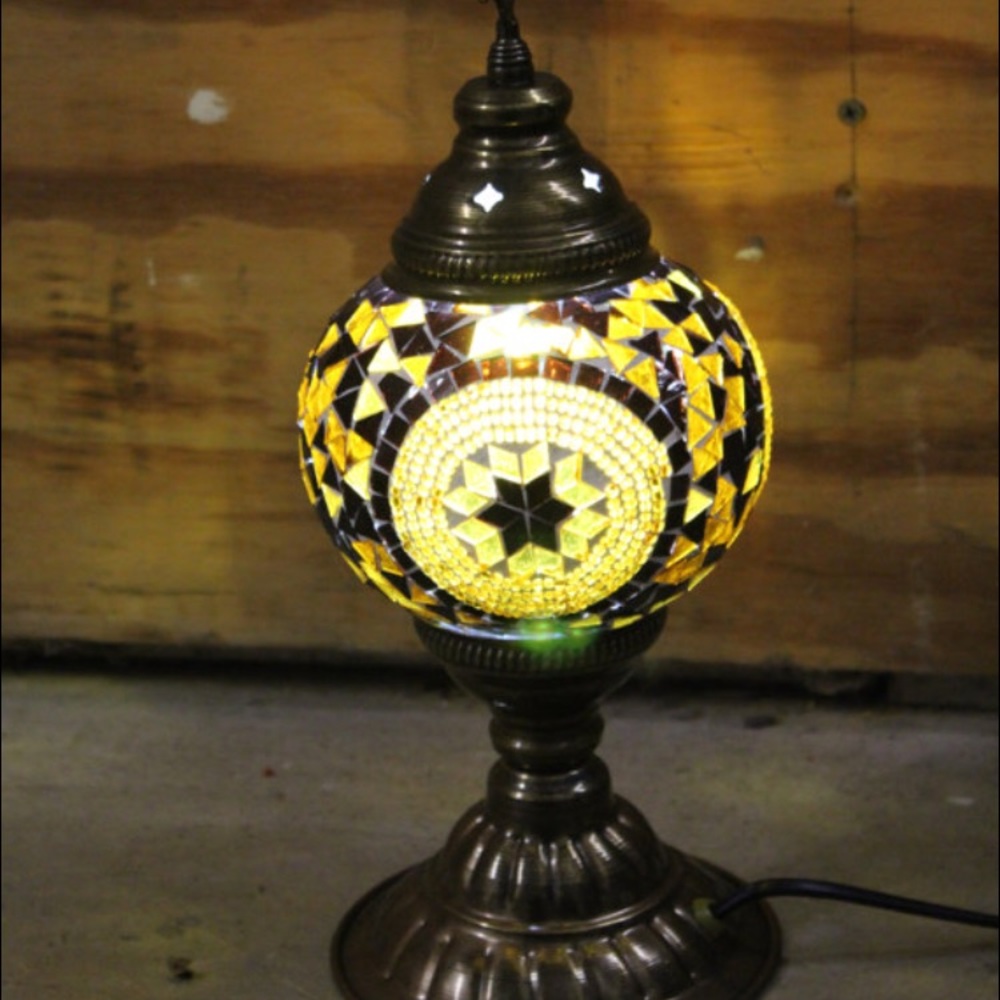 Handmade mozaic lamps