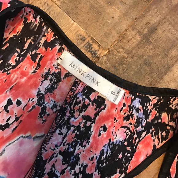 Size Small Mink Pink Racerback Tank - Picture 3 of 3