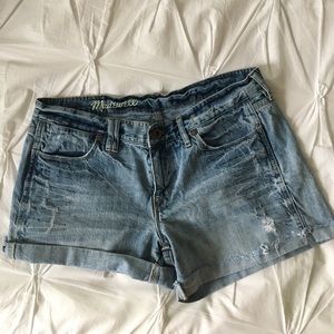Madewell denim shorts