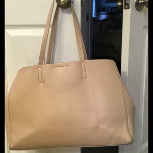 BR leather tote
