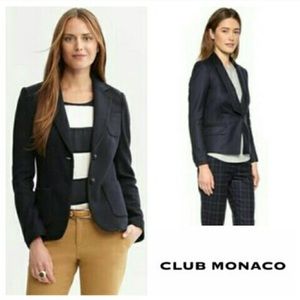 Club Monaco Navy Blazer