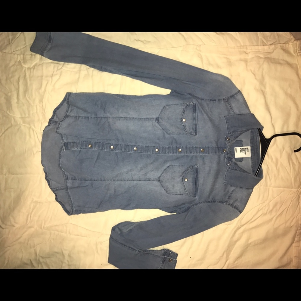 Denim top