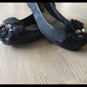 Coach Conney Flats Size 6 Q1228