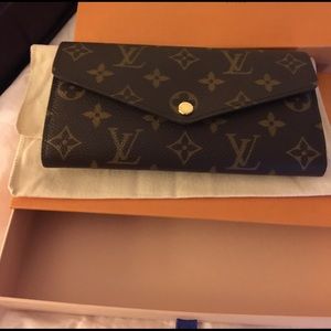Louis Vuitton wallet.