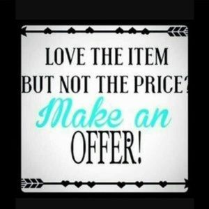 Feel free to make an offer