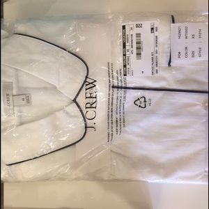 J.Crew Vintage Pajama Set in white