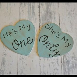 Engagement signs/ wedding signs