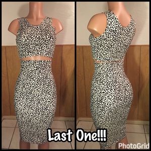 Animal Print 2 Piece MOVING SALE