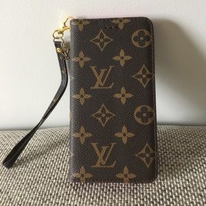 Louis Vuitton wallet case iPhone 7plus ( print )