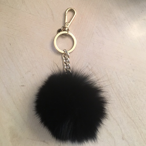 Michael Kors fur Pom black and gold - Picture 1 of 1