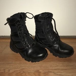 Black Rothco Duty Boots