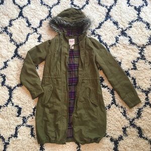 Women's Green Utility Jacket, size M