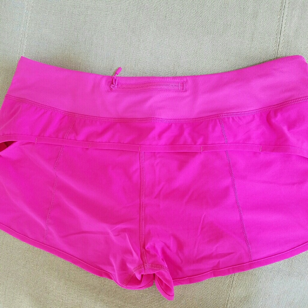 🌟SOLD🌟Lululemon Speed Short size 10 Nepk Pink - Picture 2 of 4