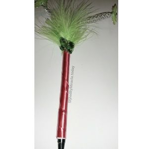 Styled By Miracle Green Feather Designer Pen