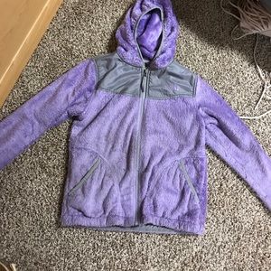 BTS DEAL Girl's Authentic Lavender North Face