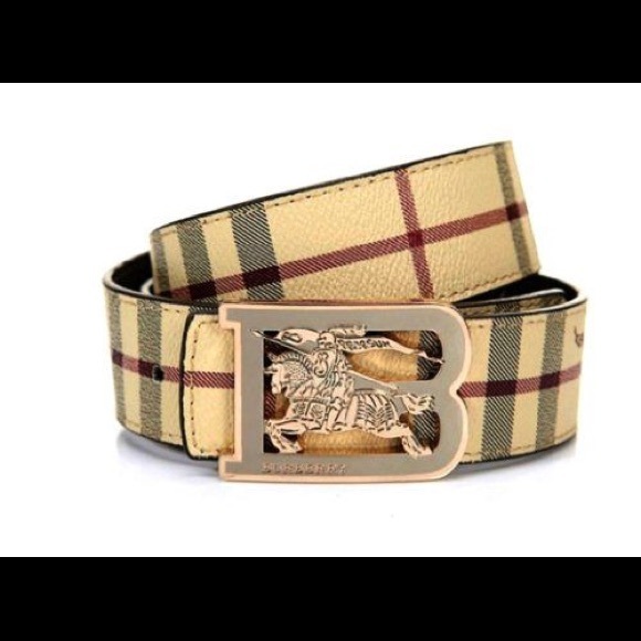 Just proving tht Burberry made "B" on their belts. - Picture 2 of 3