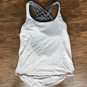 Lululemon workout tank with built in bra