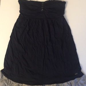 Navy swim coverup