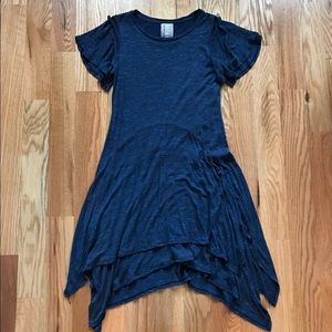 Anthropologie asymmetrical tunic