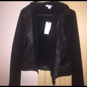 Leather weather jacket!