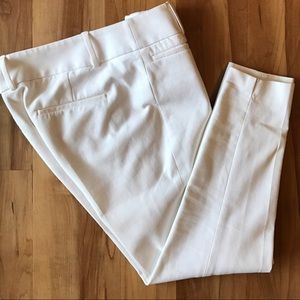 Loft Crisp White Capri!