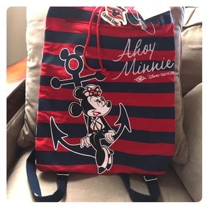 NWT Disney Cruise Line Drawstring Backpack