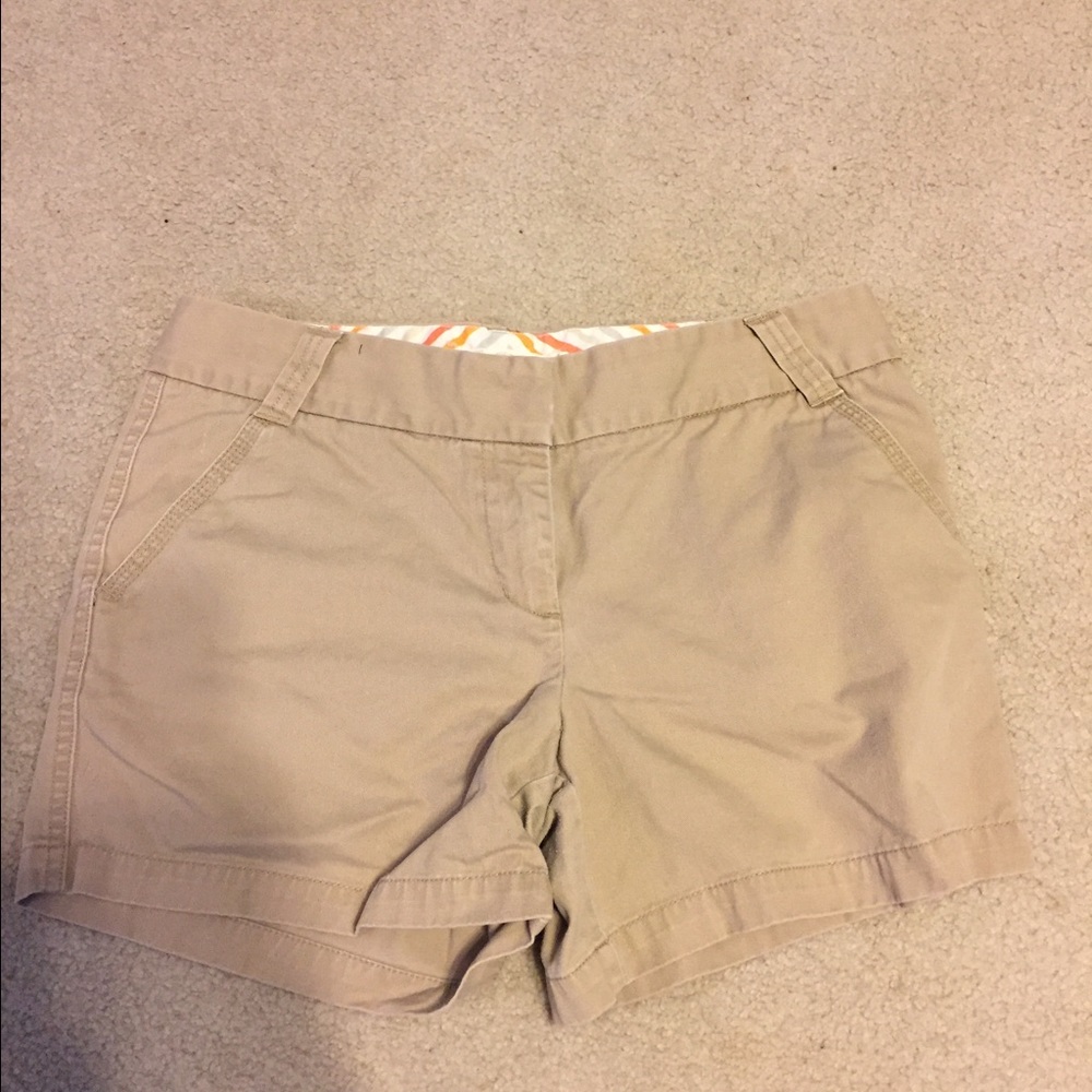 JCrew Chino Shorts Size 10