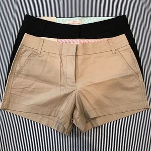 J Crew Chino City Fit Shorts Bundle - size 6