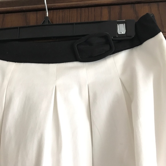 Pendleton white cotton midi skirt with flowers - Picture 3 of 4