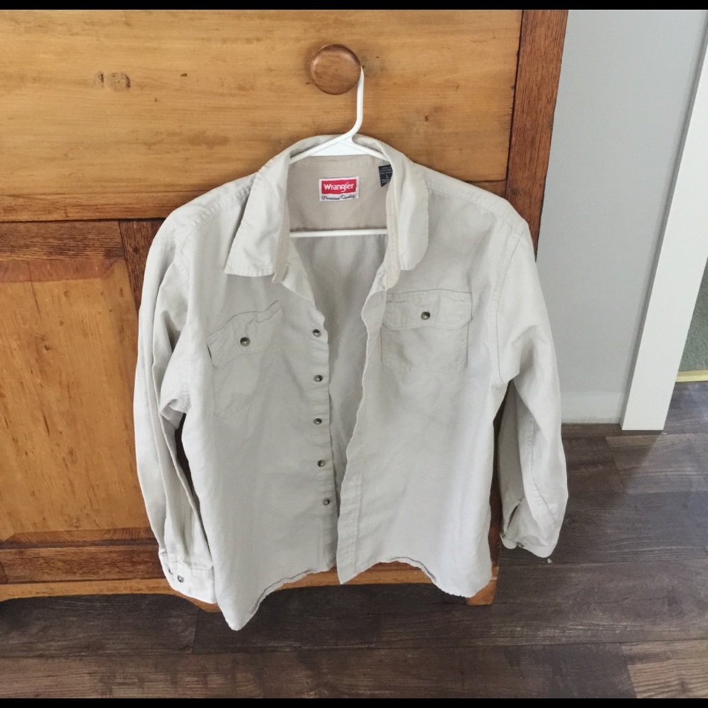 Wrangler long sleeve shirt
