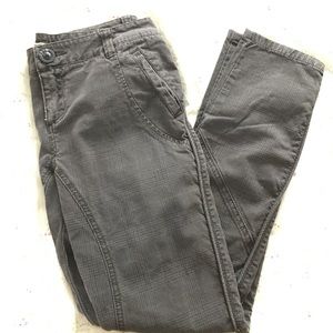 FREE PEOPLE 🌿 Gray Plaid Pants