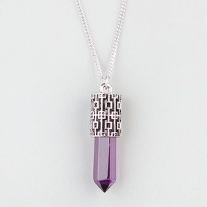 TILLYS PURPLE PENDANT NECKLACE
