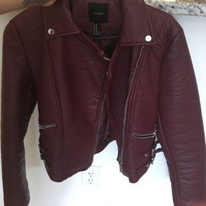 Leather jacket