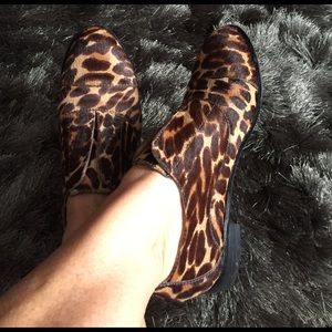 Rich leopard print slip on shoes 👠