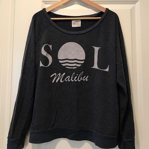 Sol Angeles "Sol Malibu" sweatshirt size L
