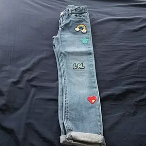 Nwot childrens place patch jeans