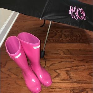 Hunter Original Kids Glitter Rain Boots
