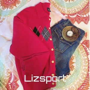 Lizsport button down cardigan