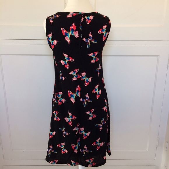 Sleeveless Butterfly Swing Mini Dress - Picture 5 of 8