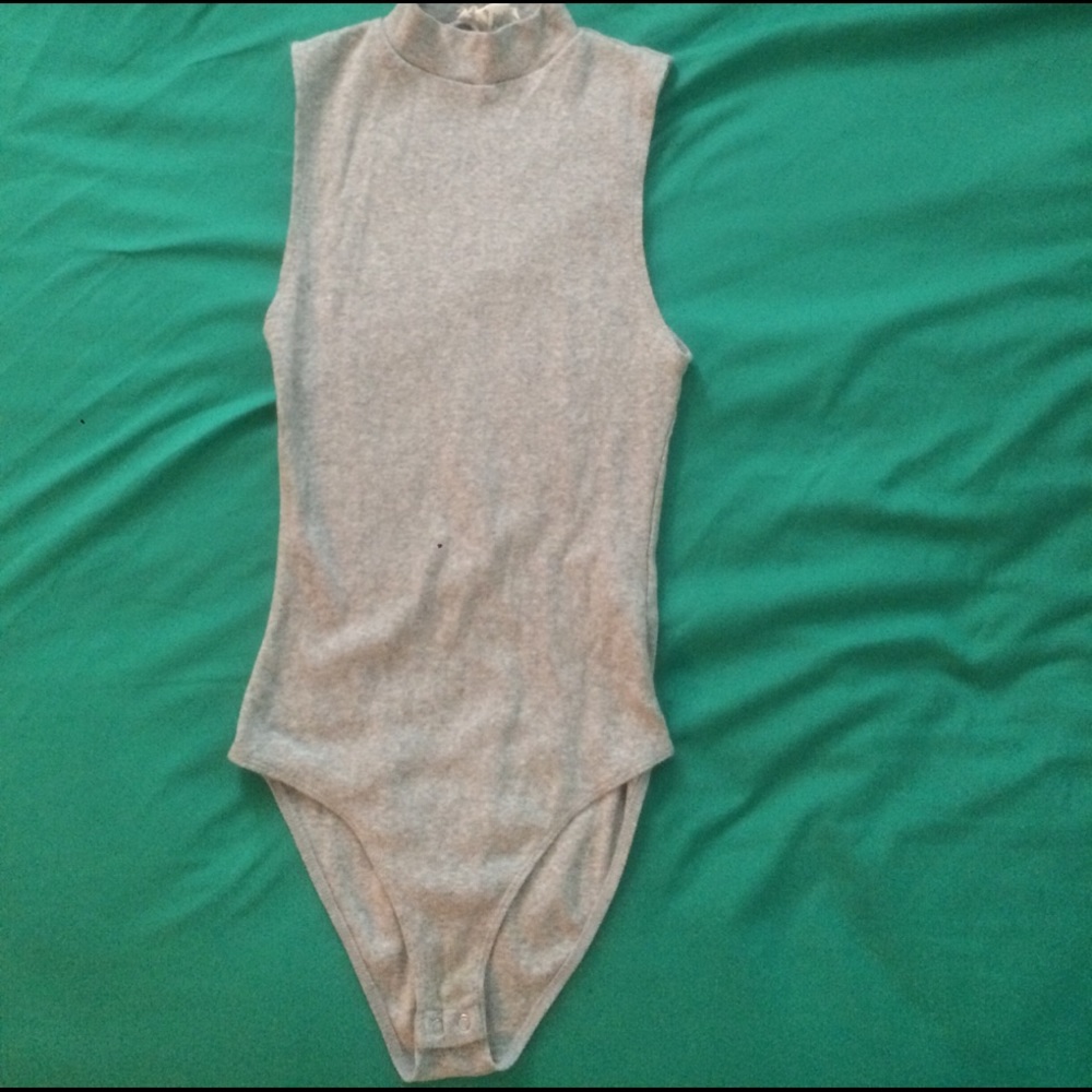 Gray Bodysuit