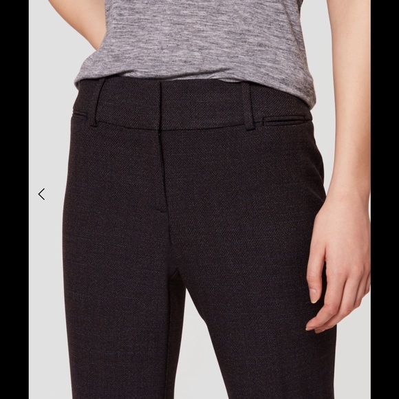 Ann Taylor Loft tweed Marisa pants - Picture 3 of 5