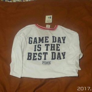 NWT UGA VICTORIA'S SECRET PINK COLLEGIATE TEE