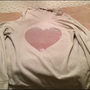 Victoria secret heart coat. Size small