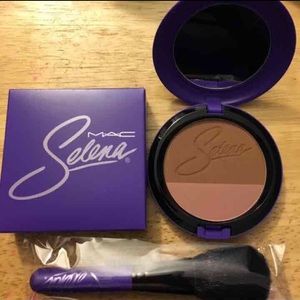Selena MAC blush/bronzer and brush