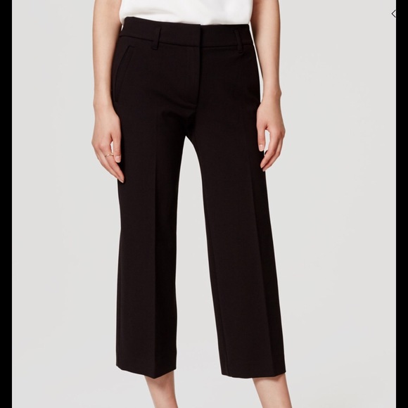 Ann Taylor Pants - Ann Taylor Loft cropped ponte pants