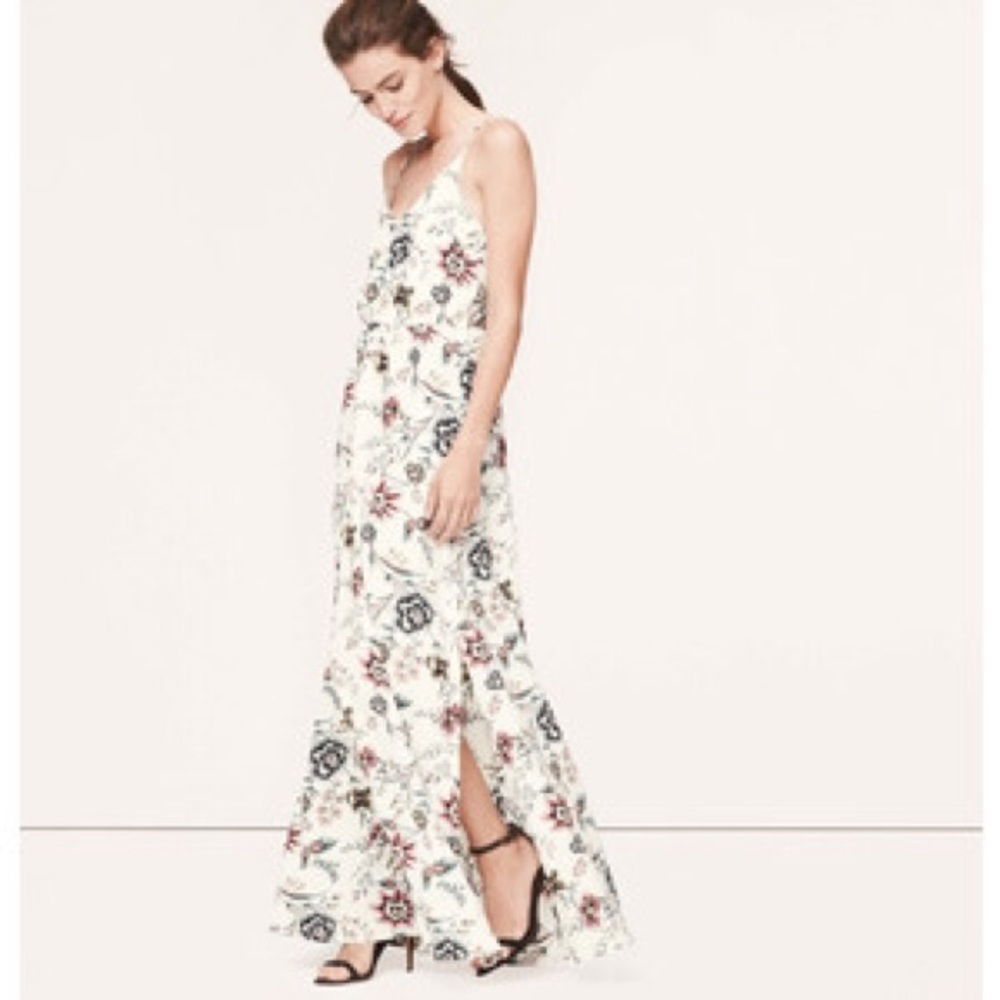 Loft maxi dress in small