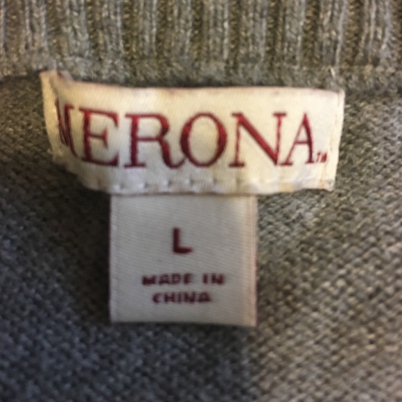 Merona Sweaters - Gray and Yellow Argyle Sweater Merona Sweaters - Gray and Yellow Argyle Sweater