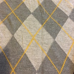 Merona Sweaters - Gray and Yellow Argyle Sweater Merona Sweaters - Gray and Yellow Argyle Sweater