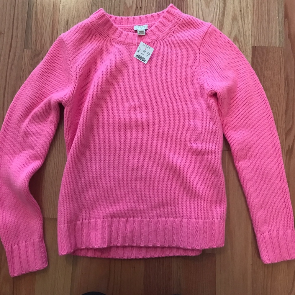 J. Crew New Pink Sweater!