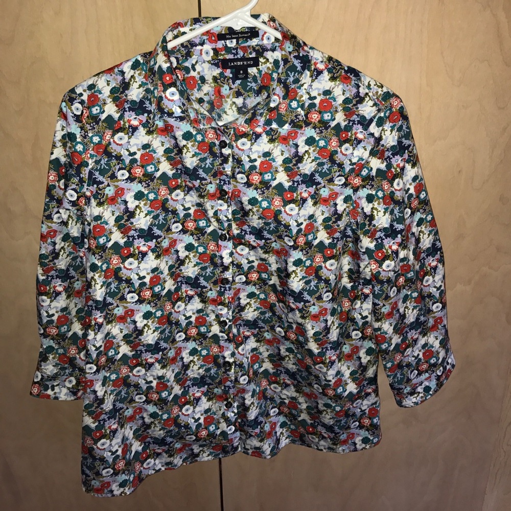 Lands' End Button Down
